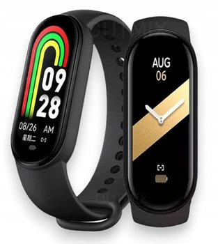 SMARTWATCH SMARTBAND ZEGAREK OPASKA SPORTOWA M8 APLIKACJE PL KROKOMIERZ ITP - Lewer