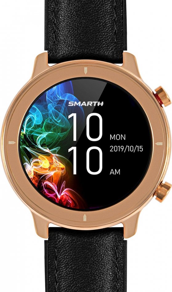 Фото - Смарт годинник Smart Watch Smartwatch Smarth R4R.Lb Czarny Sportowy 