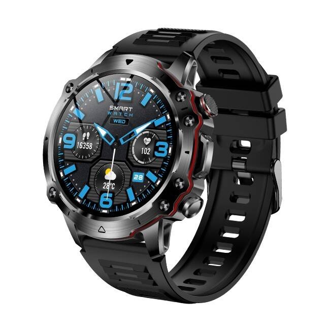 Фото - Смарт годинник Smart Watch Smartwatch sportowy ciśnienie tętno SpO2 rozmowy menu PL aplikacja Android 