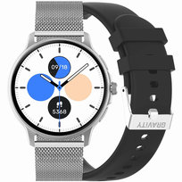 Smartwatch Unisex Gravity Gt12-7 - Rozmowy Bluetooth, Dodatkowy Pasek (Sg035G)