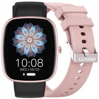 SMARTWATCH UNISEX GRAVITY GT18-1 - ROZMOWY BLUETOOTH, DODATKOWY PASEK + GRA - Gravity