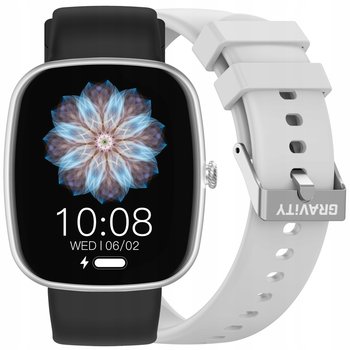SMARTWATCH UNISEX GRAVITY GT18-5 - ROZMOWY BLUETOOTH, DODATKOWY PASEK + GRA - Gravity