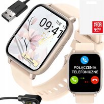 Smartwatch z Rozmowami Bluetooth - Pulsometr, Sport, Polskie Menu, Zegarek Smart-Trend
