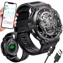 Smartwatch Zegarek 360X360 Rozmowy Menu Pl Wodoodporny Sportowy Pomiary Pro