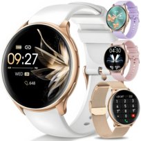 SMARTWATCH ZEGAREK CZARNY DAMSKI LUXURY DLA KOBIETY AMOLED ROZMOWY CIŚNIENIOMIERZ MENU PL