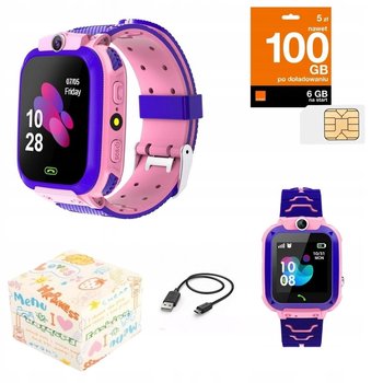 SMARTWATCH ZEGAREK DLA DZIECI LOKALIZATOR LBS +SIM - ZeeTech