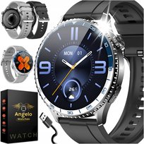 SMARTWATCH ZEGAREK KARDIOWATCH POMIAR CUKRU EKG HRV ROZMOWY PASKI MENU PL