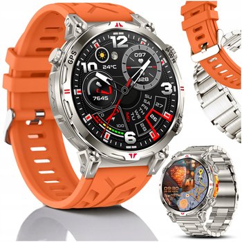 SMARTWATCH ZEGAREK MĘSKI GPS CIŚNIENIE CHAT GPT POLSKIE MENU ROZMOWY WATCH - JG Smart