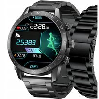 SMARTWATCH ZEGAREK MĘSKI MENU PL SPORT PULS ROZMOWY SMART WATCH WODOODPORNY