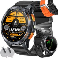 Smartwatch Zegarek Męski Rozmowy Funkcje GPS Wodoodporny 3ATM Watch Menu PL