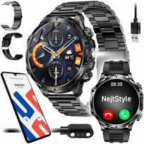 SMARTWATCH ZEGAREK MĘSKI ROZMOWY MENU PL 700 mAh WATCH WODOODPORNY