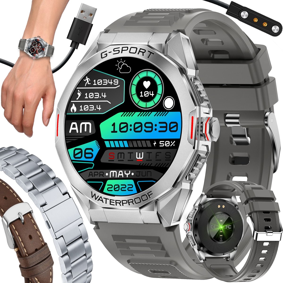 Athletic smart fashion watches