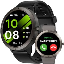 SMARTWATCH ZEGAREK WODOODPORNY GPS ROZMOWY KROKI SPORT SMART WATCH