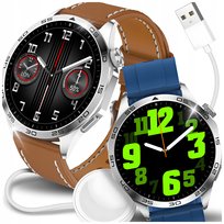 Smartwatch zegarek Zegarek Męski Rozmowy Polskie Menu Ciśnienie Puls Amoled Sport