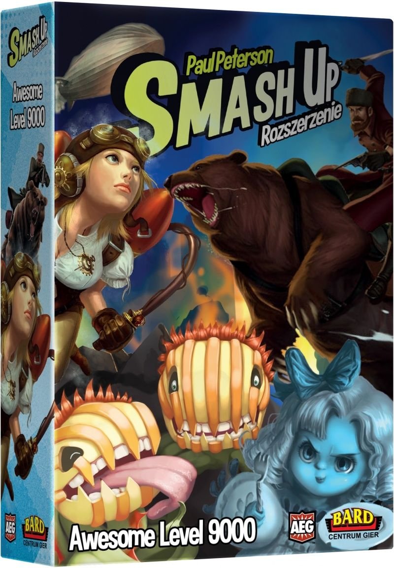 Smash Up Awesome Level 9000 Rozszerzenie, gra logiczna, Bard