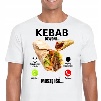 Śmieszna Koszulka Kebab Dzwoni Muszę Iść M 3284 - Inna marka
