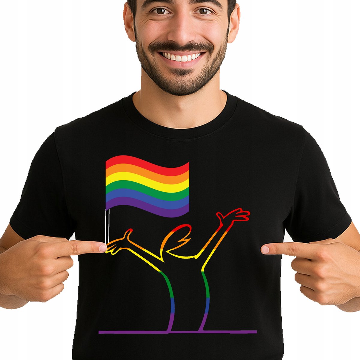Maglietta Uomo Balum La Linea – 100% Cotone, Vestibilità Classica, Taglie S-XXXL | Fantasia Originale, Prodotta In Germania, Idea Regalo Divertente - 2