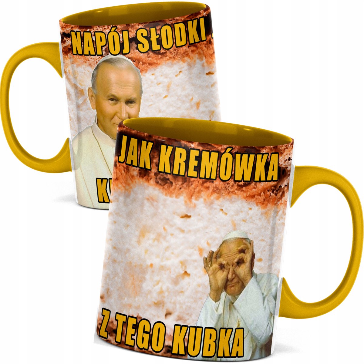 Śmieszny kubek dla kolegi PAPIEŻ 2137 JP2 z papieżem JAN PAWEŁ 2 - Inna