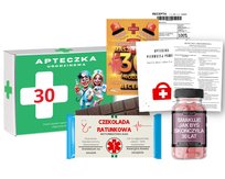 Śmieszny Prezent na 30 Urodziny dla Kobiety APTECZKA RATUNKOWA ANGEL DEVIL