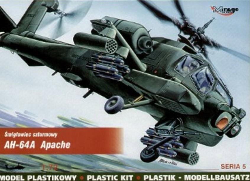 Фото - Конструктор Śmigłowiec Szturmowy Ah-64A Apache
