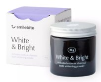 Smilebite White And Bright, Proszek Do Wybielania Zębów Z Węglem Kokosowym, 20g