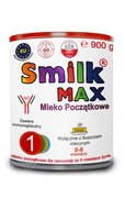 Smilk Max 1, Mleko początkowe dla niemowląt, 900 g - Smilk