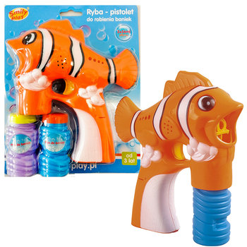 LED Light-Up Bubble Gun- Fish