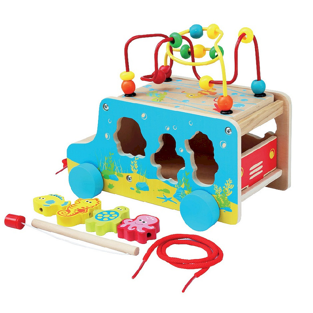Smily Play, zabawka edukacyjna Auto, 5w1