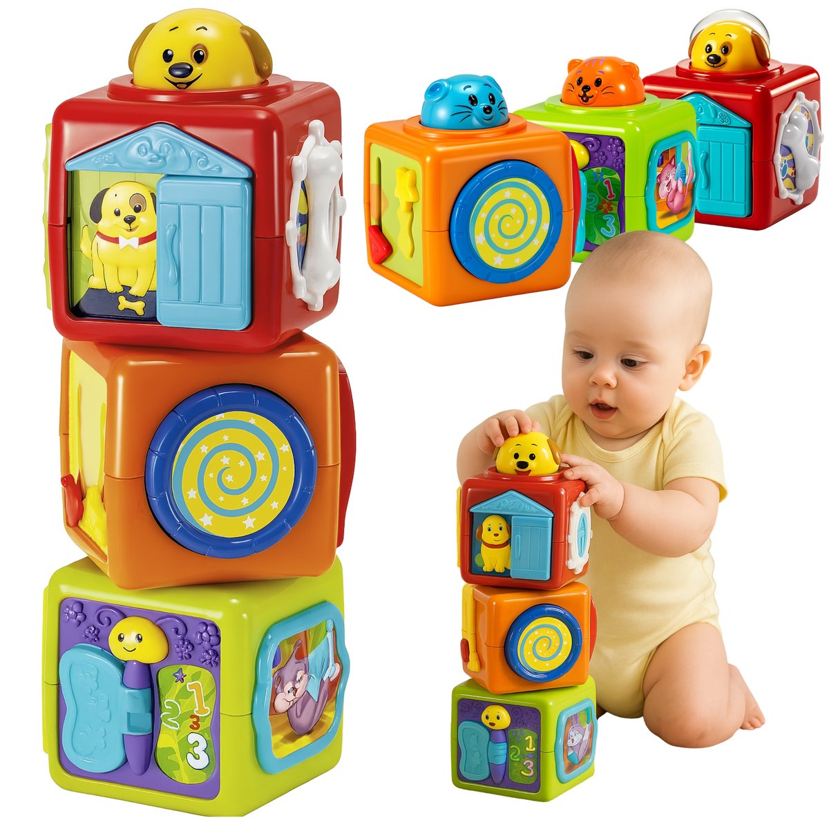 Smily Play, zabawka edukacyjna Wieża