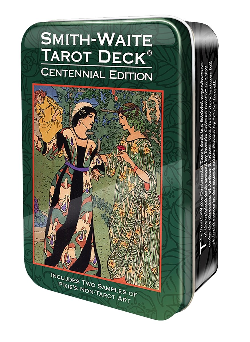 Smith Waite Tarot Deck Centennial Edition Karty Us Playing Card Company Us Playing Card