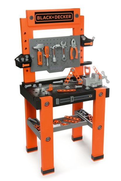 Smoby, Black&Decker, warsztat Bricolo One