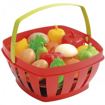 Smoby Ecoiffier, koszyk z warzywami i owocami  - Ecoiffier