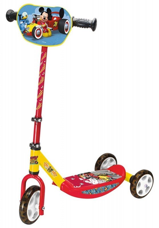 Smoby, Miki i raźni rajdowcy, hulajnoga trójkołowa