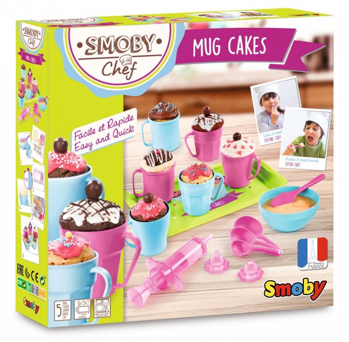 Smoby, zabawka edukacyjna Zestaw do robienia ciasta Chef