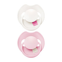 Smoczek dynamiczny LOVI Prime Tutti Frutti 0-6m 2 szt Rose/Rose Cream