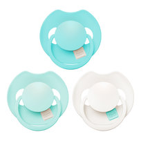 Smoczek dynamiczny LOVI Prime Tutti Frutti 18m+ 3 szt Aqua Green