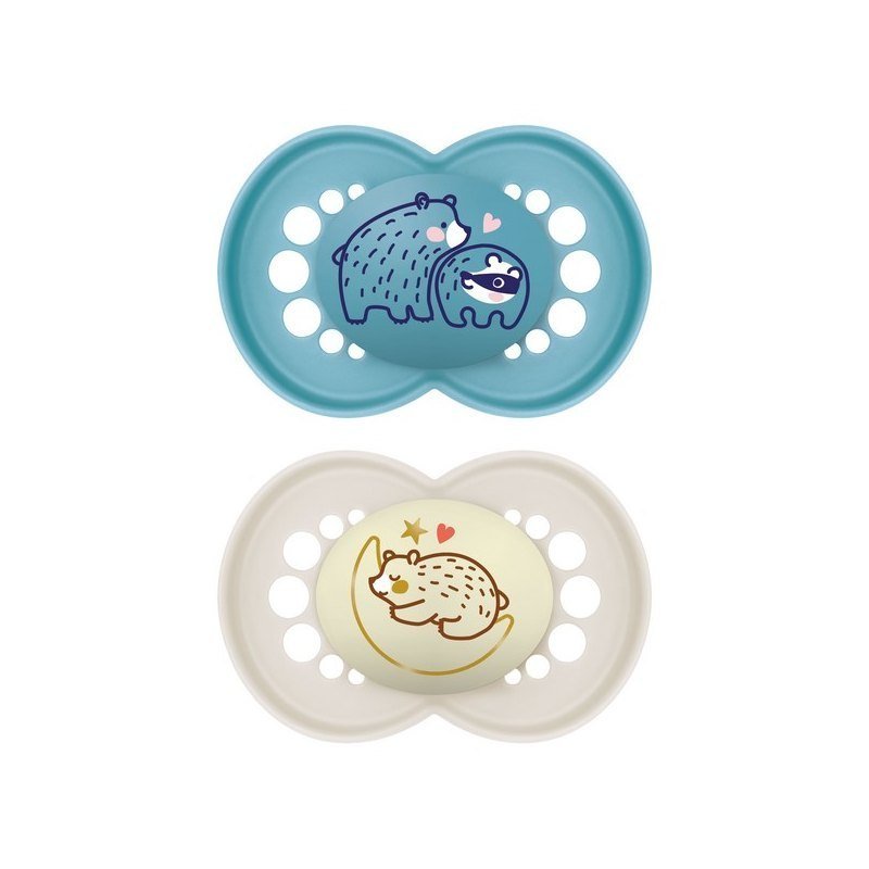 MAM AKCESORIA Mam Akcesoria Smoczek Original 16+ D&N Boy