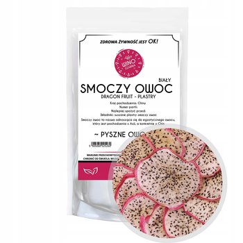 Smoczy Owoc Plastry Biały Pitaja, Dragon Fruit - 50g - Winoszarnia