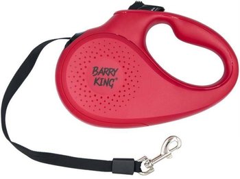 Smycz automatyczna dla psa BARRY KING, czerwona, rozmiar XS, 3 m - Barry King