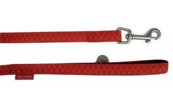 Smycz dla psa ZOLUX Mac Leather, czerwona, 25 mm, 1,2 m - Zolux