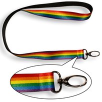 Smycz długa tęcza LGBT Sartrix