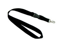 Smycz Kolor Czarna Szer 20Mm Dł 52Cm Smyczka Na Szyję Telefon Klucze Dokumenty Identyfikator