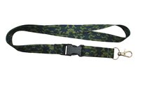 Smycz Military - Moro Ciemna Szer. 20Mm Dł. 52Cm Smyczka Na Szyję Telefon Klucze Dokumenty Identyfikator