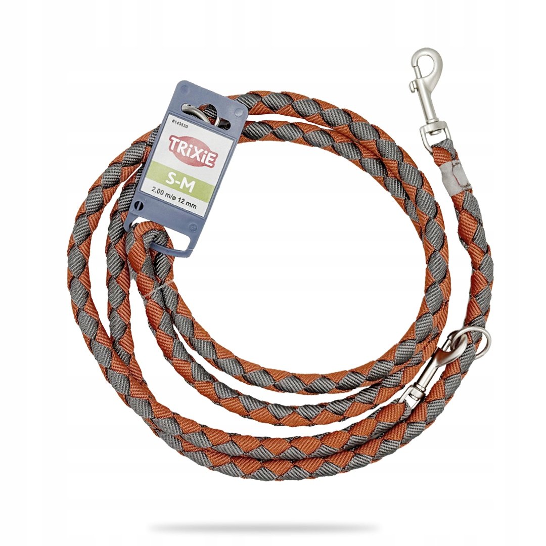 Trixie Trixie Smycz Parciana Regulowana Dla Małego Psa Cavo S-M 2M/12Mm