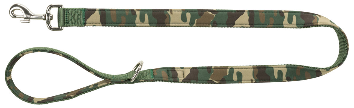 TX-15743 Hundegeschirr 'Leash This Is The Boss', L-XL, 1,00 M, 25 Mm, Silbergrau – Modernes Design