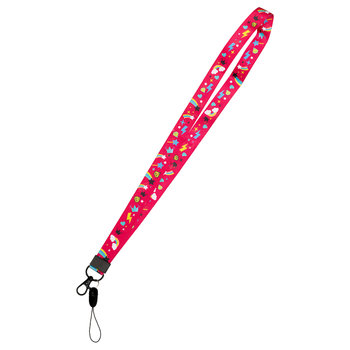 Smycz, REBEL Unicorn, Różowy - Empik