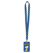 Smyczka na indentyfikator, Snoopy, granatowa Empik