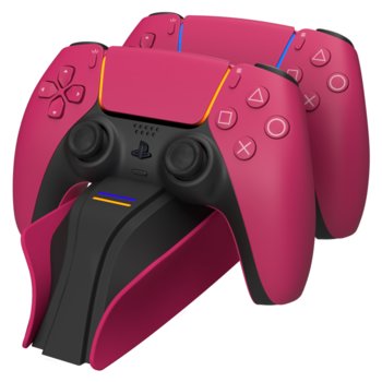 Snakebyte Twin:Charge 5 stacja dokująca ładowarka PS5 czerwona / edycja limitowana - Snakebyte