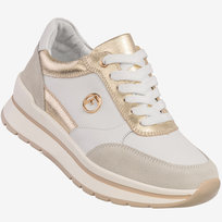 Sneakersy Damskie Skórzane Buty Sportowe Filippo Białe DP6858/25WH GO Biały 36 Inna marka