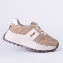 Sneakersy damskie skórzane GOODIN GD-124 skóra zamsz platforma fango 39 Goodin